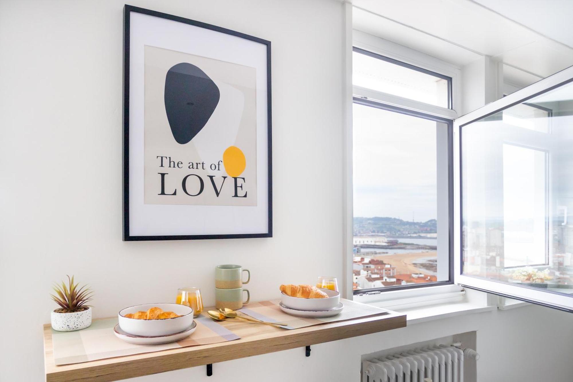 Apartamento Gijon Cielo Exterior foto